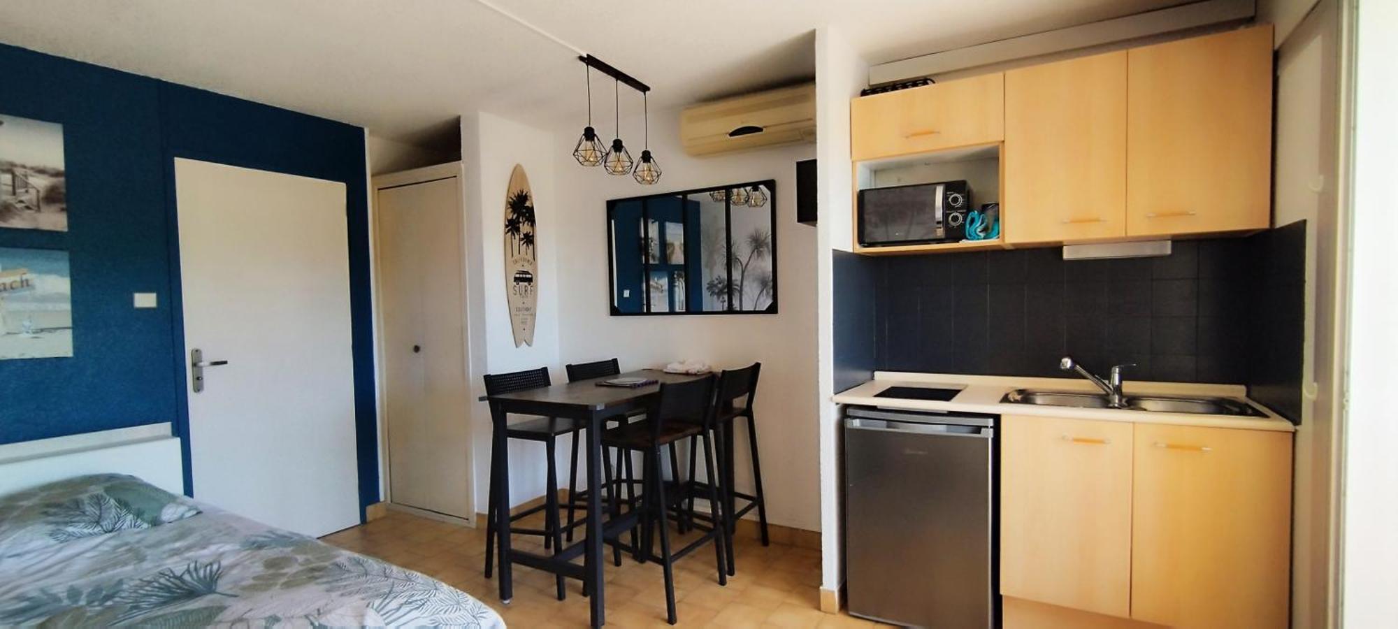 Superbe Studio Cabine, Cap D'Agde Bagian luar foto